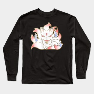 Kitsune - Black Long Sleeve T-Shirt